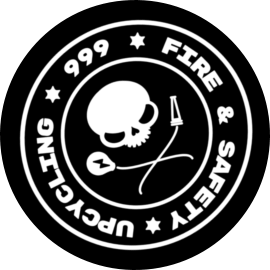 999 Fire and Safety Upcycling Logo